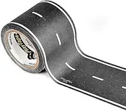 PlayTape – Toy Car Track - Create Your Own Roads Anytime, Anywhere (Classic Road Black 30’x2”)