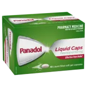 Panadol 48 Liquid Capsules Paracetamol 500mg Liquid Caps Effective Pain Relief