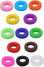 [DOITOOL] 2 Sets 26 Pairs Spectacle Hook Sunglasses Ear Hooks Glasses Silicone Sleeves Circular Sunglasses Colored Sunglasses Colorful Glasses Anti-slip Ear Hooks Glasses Supplies Holder