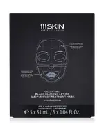 111SKIN Celestial Black Diamond Lifting & Firming Face Sheet Mask, Pack of 5