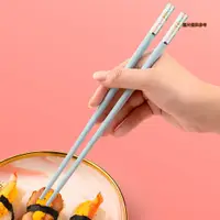 在飛比找蝦皮購物優惠-【熊熊家居】5雙/套 彩色日式餐廳用筷子家用筷子櫻花筷子