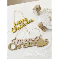 在飛比找ETMall東森購物網優惠-圣誕裝飾韓式christmas圣誕英文字母牌掛飾diy圣誕樹