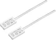 uxcell Normally Open Temperature Switch, 45℃ N.O 2A Thermal Switch Thermostat Temperature Control Switch 2pcs