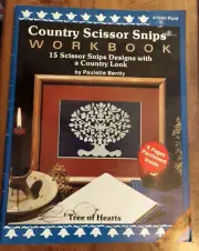 Country Scissor Snips Workbook 15 Designs Paper Cutting