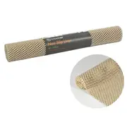 Top Chef Beige Non Slip Drawer Liner PVC Material Versatile Use - 40x100cm