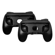 HSY-407 2Pcs Left+Right Joycon Bracket Holder Handle Hand Grip Case For Nintend Switch NS Joy-Con Controller-Black