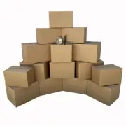 UBMOVE Moving Boxes 1 BedRoom Economy 15 Moving Box Kit plus Moving Supplies