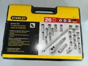 Stanley Socket Sets 26pc 1/2" (576-85-434) SAE 6 And 12 Point