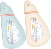 VICASKY 2pcs Baby Water Thermometers Animal Shape Temperature Measuring Tool