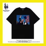 爆款 川普 TRUMP 特朗普 美國賓州 T恤 遇襲紀念 短袖圓領 美國總統 翻玩 T-SHIRT 美國選舉