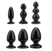 anal butt gape huge plug anus pvc rib dildo lube but big lubricant dong sex 50