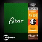 Elixir 14202 Electric Bass Nickel Plated Steel w/ Nanoweb 5-String LT (45-130)