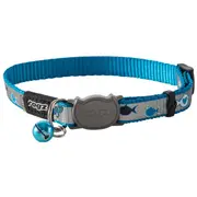 Rogz Reflectocat Safeloc Cat Collar - X Small (8mm) / Blue