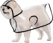 Dog Rain Coat | Breathable Lightweight Rain Jacket for Dogs | Raincoat for Dogs, Dog Rain Coat, Dog Rain Poncho for Dog French English Bulldog Pug Terrier