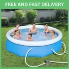 Bestway 10ft Fast Set Inflatable Swimming Pool Outdoor with Pump and Filter AU !