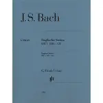 BACH, J S: ENGLISH SUITES BWV 806-811 巴哈 英國組曲 原版樂譜