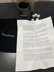 Hennessy Cognac Liar’s Dice Game - NEW in Box Not Sold In Stores