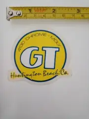 Gt Huntington Beach Bmx Sticker NOS old School Bmx real 1980’s new old stock