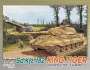 Model Tanks Tank Model Kit Assembly Dragon SD.KFZ.182 Kingtig