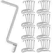 Zhengmy Fence Wire Tightener Tool with 1 Tighteners Handle Fence Wire Tensioner
