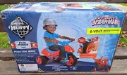 Spider-Man Marvel Huffy 6 Volts Battery Ride On, New In Box! Spiderman