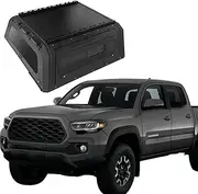 MXQXXXL Truck Bed Covers Hard Cover Pickups Camper Truck Canopy Compatible for Hilux Tacoma 2016-2023