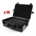 (10x) Tactical 22" Weatherproof Gun Firearm Camera Case Pelican 1520 Style Foam