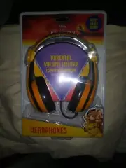 Headphones For Kids Lion King Adjustable Stereo Tangle-Free w/ volume limiter