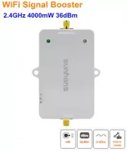 Sunhans Dual chip 4W 2.4G 36dBm Wireless WiFi Signal Booster Repeater Amplifier