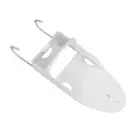 H (White)Electric Iron Holder Heat Resistant 2 In 1 Wall Mounted Iron Board Rac