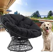 Cushion Round Papasan Chair Cushions, Thick Papasan Chair Cushion, Papasan Chair Cushion, Waterproof Outdoor Rocking Chair Cushion