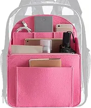Backpack Organizer - Portable Felt Storage Bag - Lightweight Backpack Organizer Liner, Large Bag Organizer with Multi-Pocket for Adults Kids