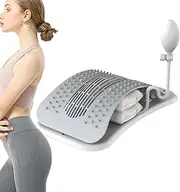 Lower Back Stretcher | Spine Stretcher Decompressor Board,Ergonomic Comfortable Traction Equipment for Discomfort Relief