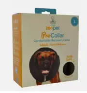 Zenpet Pro Collar Inflatable Recovery Collar for Dogs & Cats Size Large