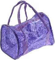 CHILDWEET Water-Resistant Tote Bag Handbag Jelly Travel Bag Double Handles and Adjustable Strap