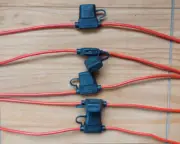 5x BLADE FUSE HOLDER WIRE KIT CAR VW CAMPER CARAVAN MOTORHOME RV SOLAR POWER ICE