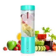 GGP Blue Portable Juicer Magnetic Charging Fresh Juice Blender, Multifunctional Ice Crushing Fruit Mixer