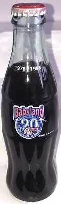 Coca-Cola Babyland General Hospital 20th Anniversary Coke Bottle Cabbage Patch