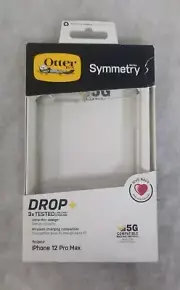 OtterBox Symmetry Series Drop Tested Case for iPhone 12 Pro Max - Silver Flake