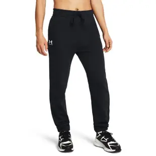 【UNDER ARMOUR】UA 女 Rival Terry Jogger 長褲_1382735-001(黑色)