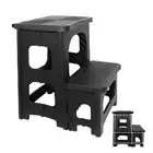 Collapsible Folding Plastic Multi Purpose Small Step Stool Kids Kitchen