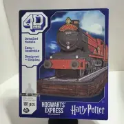 Harry Potter • Hogwarts Express 4D Display Puzzle Build with 181 Pieces.