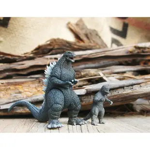 【🔥極少見🔥哥吉拉&迷你拉.父子檔.一組】哥吉拉兒子 卡美拉．安樂安做 . Godzilla .軟膠.1992摩斯拉