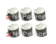 1.00MM+ PISTON & RING SET 6 for NISSAN RD28 2.8L TURBO PATROL GQ Y60 1994-1999 (for: Nissan)