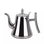 Stainless Steel Kitchen Tea Coffee Pot Water Kettle Withtea Infuser Strainer Filter