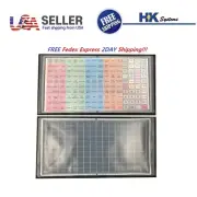 HK SYSTEMS ER-5200M, HK-7200 Flat Keyboard Wet Cover Silicone Skin