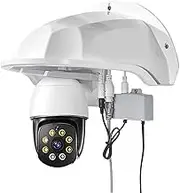 Surveillance Camera Cover Rain Cover/Sun Protection for TP-Link Tapo C500/C520WS, C320WS/325WB, Compatible with Dome/Bullet Outdoor CCTV Cameras, Waterproof and UV Protection, 29 x 20.5 x 15.7 cm