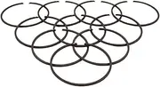HUVNEXA 10Pcs Lot 52mm X 1.5mm Piston Ring, for 038 050 051 MS380 MS381 TS510 Chainsaw Concrete Saws Car Piston Ring Set