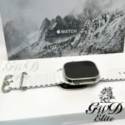 Apple Watch Ultra 2 Titanium Polished 49mm Custom with Genuine Ocean Band