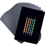 100 Sheets Carbon Transfer Paper Tracing Paper for DIY Wood Working Paper Canvas